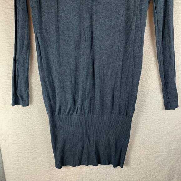 Theory Avanti Briola Women's Marine Knit Pullover Sweater Dress Linen S NWT 9198 - Picture 3 of 12